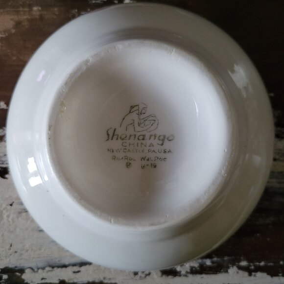 Vintage U S Army Medical Corps Soup Bowl by Shenango, Vintage Restaurantware - Picture 4 of 6